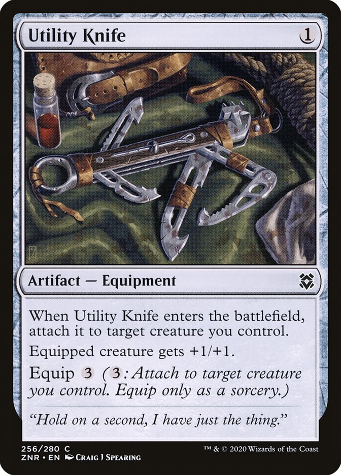 Utility Knife [Zendikar Rising] | GnG Games