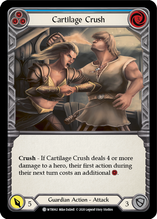 Cartilage Crush (Blue) [U-WTR062] (Welcome to Rathe Unlimited)  Unlimited Rainbow Foil | GnG Games