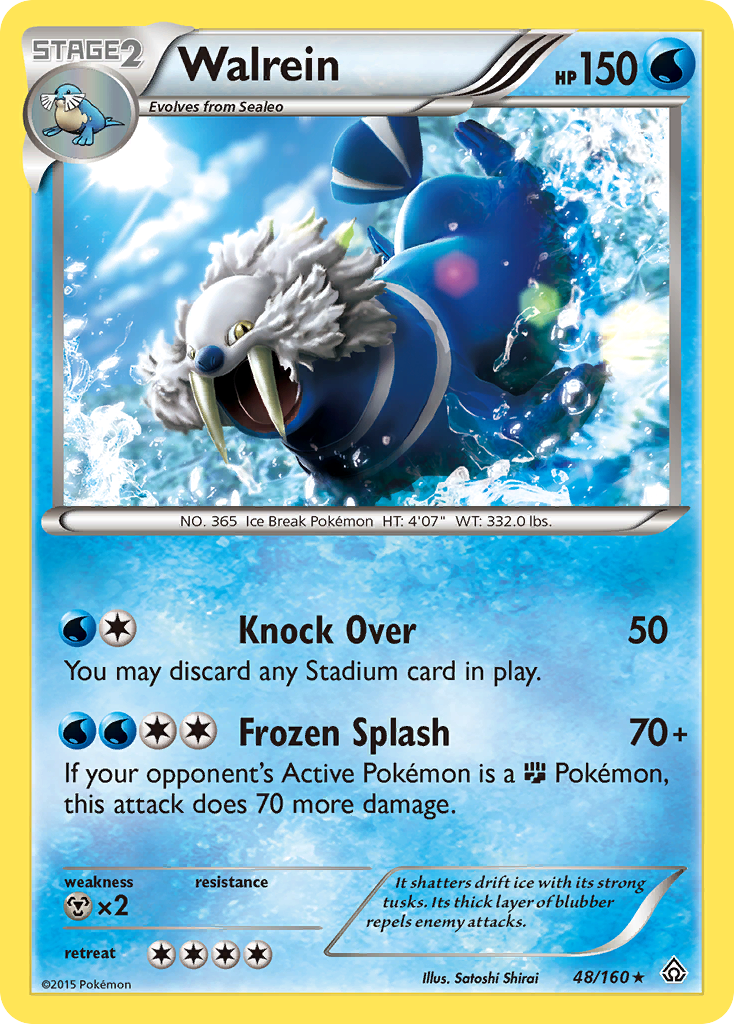 Walrein (48/160) [XY: Primal Clash] | GnG Games