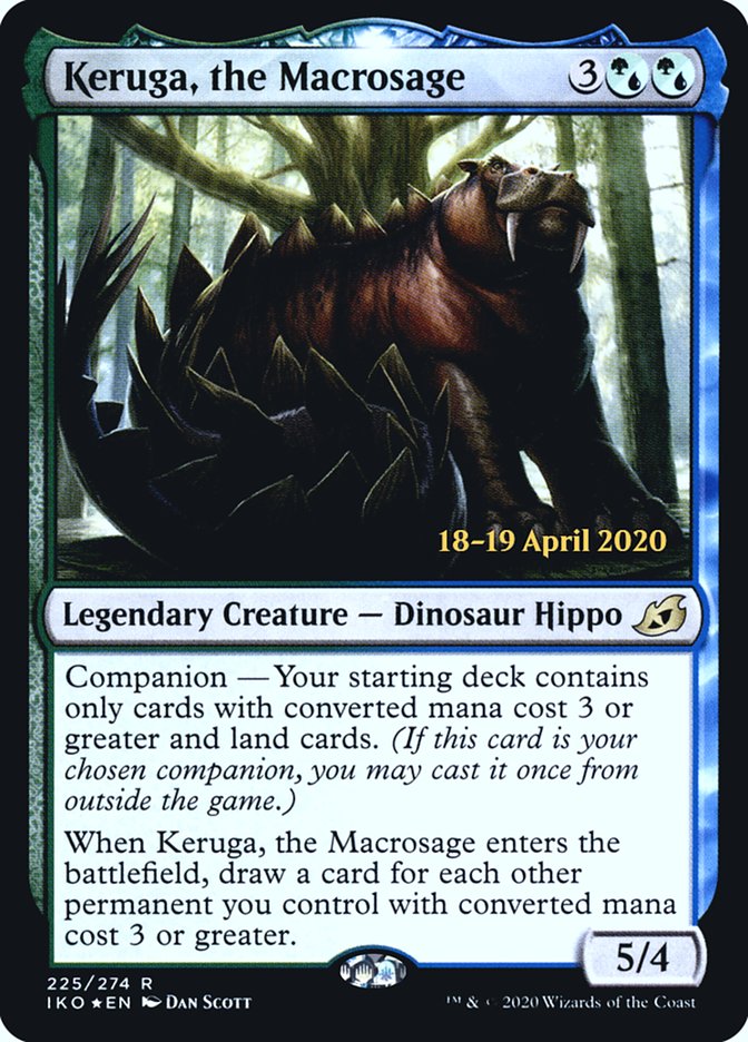 Keruga, the Macrosage  [Ikoria: Lair of Behemoths Prerelease Promos] | GnG Games