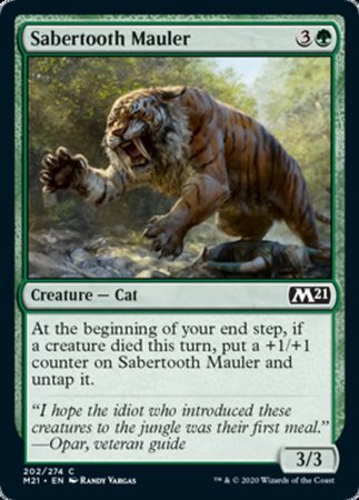 Sabertooth Mauler [Core Set 2021] | GnG Games