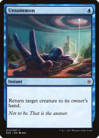 Unsummon [Explorers of Ixalan] | GnG Games