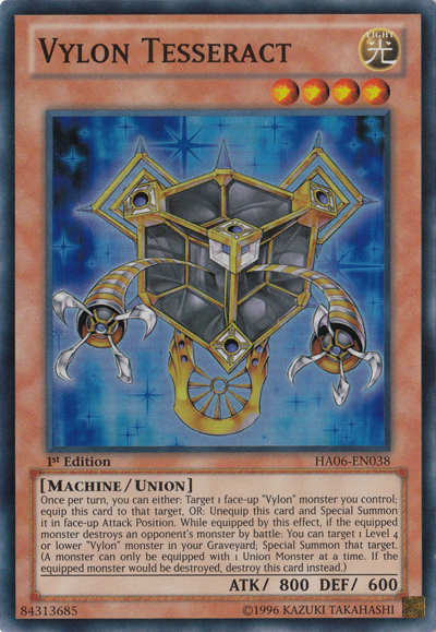 Vylon Tesseract [HA06-EN038] Super Rare | GnG Games