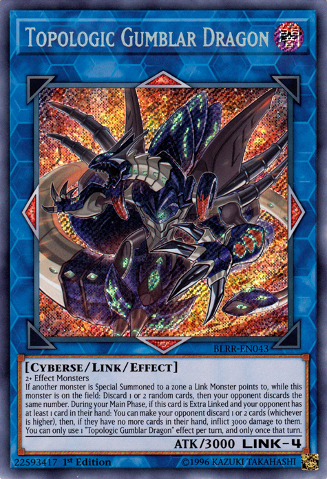 Topologic Gumblar Dragon [BLRR-EN043] Secret Rare | GnG Games