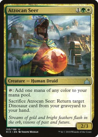 Atzocan Seer [Rivals of Ixalan] | GnG Games