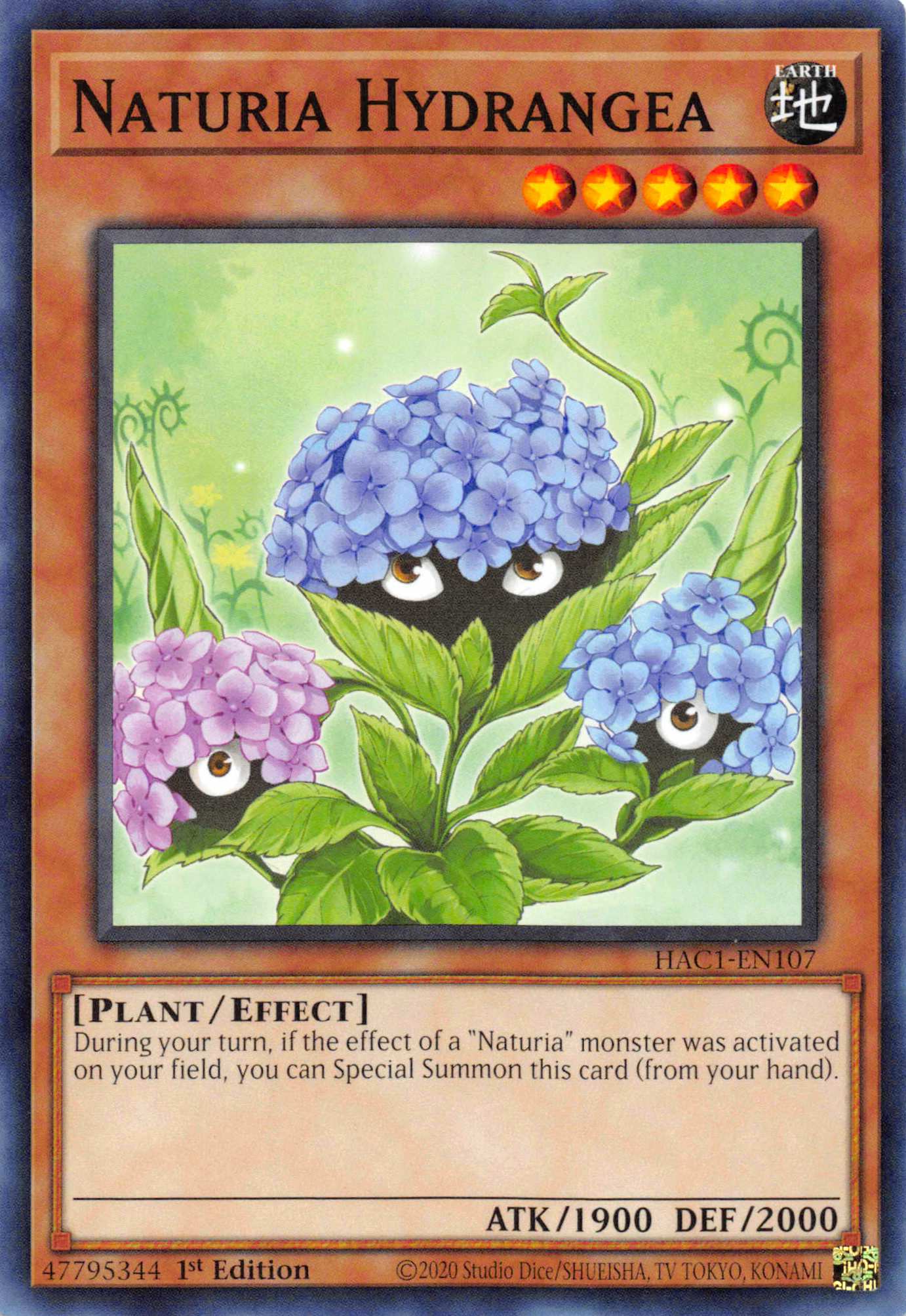 Naturia Hydrangea [HAC1-EN107] Common | GnG Games