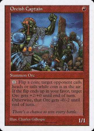 Orcish Captain [Fifth Edition] | GnG Games