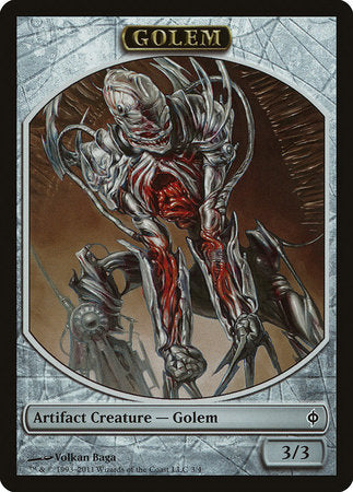 Golem Token [New Phyrexia Tokens] | GnG Games