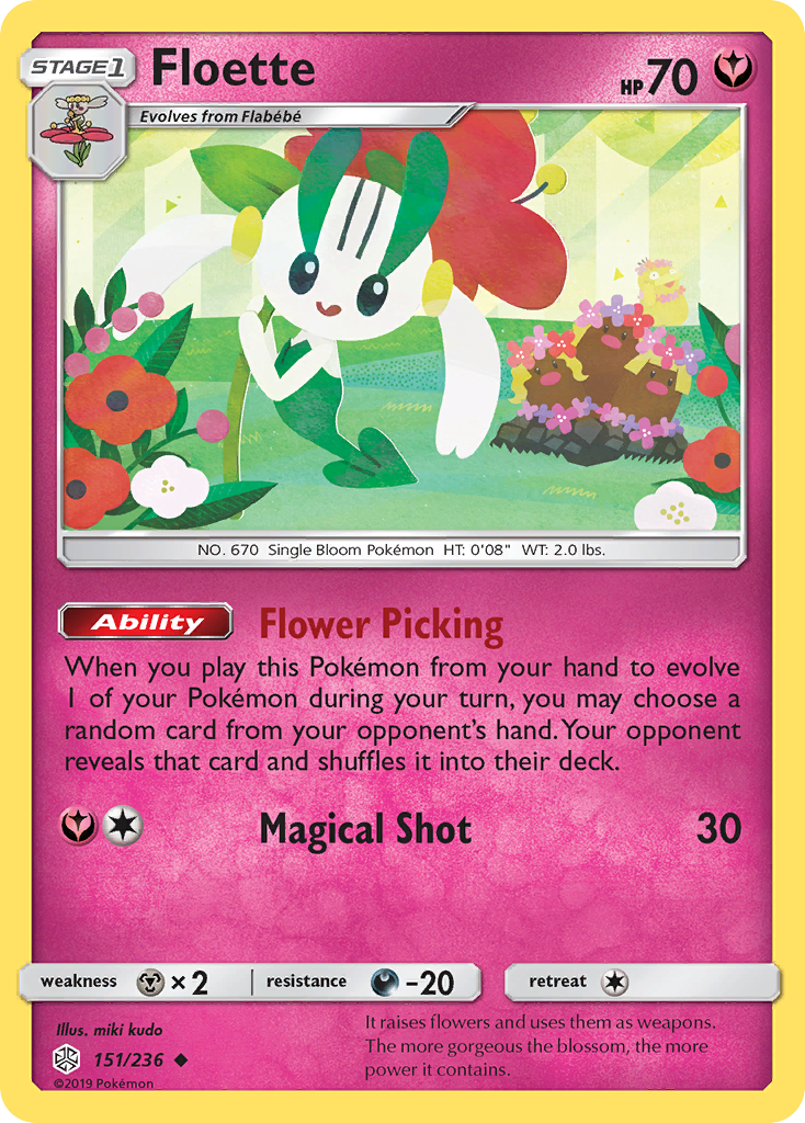 Floette (151/236) [Sun & Moon: Cosmic Eclipse] | GnG Games