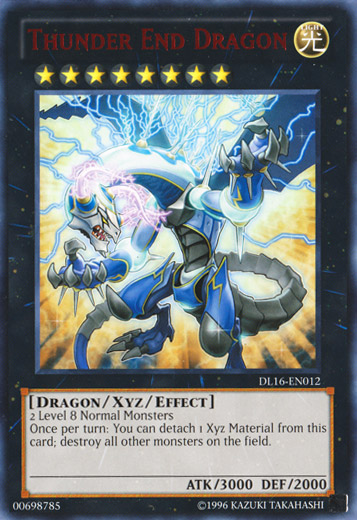 Thunder End Dragon (Red) [DL16-EN012] Rare | GnG Games