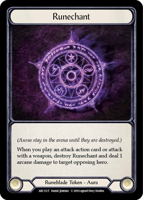Runechant // Nebula Blade [ARC112-T // ARC077-T] 1st Edition Normal | GnG Games