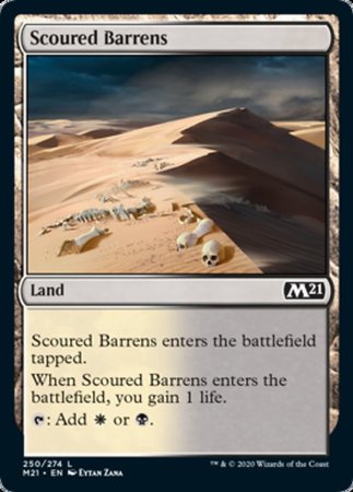 Scoured Barrens [Core Set 2021] | GnG Games