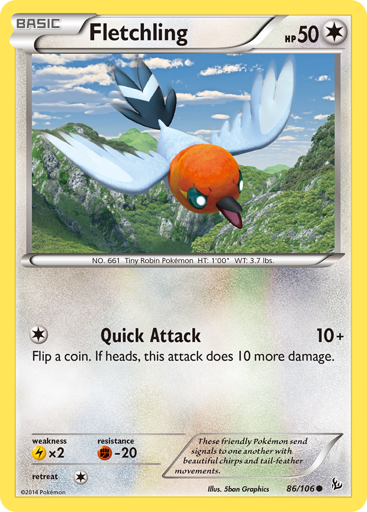 Fletchling (86/106) [XY: Flashfire] | GnG Games