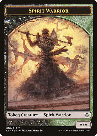 Spirit Warrior Token [Khans of Tarkir Tokens] | GnG Games