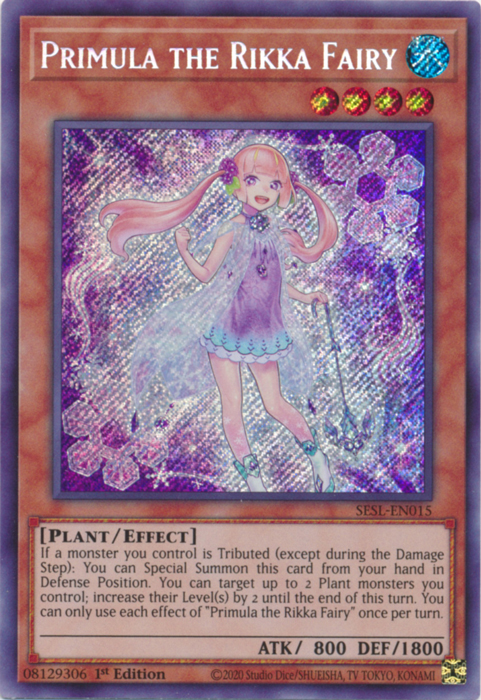 Primula the Rikka Fairy [SESL-EN015] Secret Rare | GnG Games