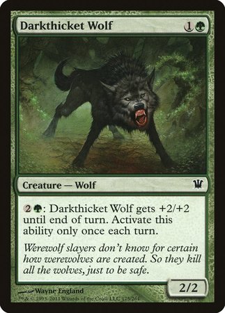 Darkthicket Wolf [Innistrad] | GnG Games