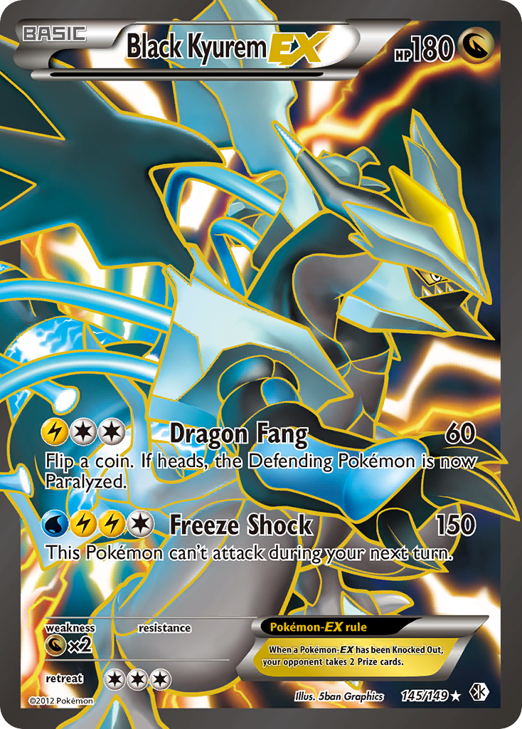 Black Kyurem EX (145/149) [Black & White: Boundaries Crossed] | GnG Games