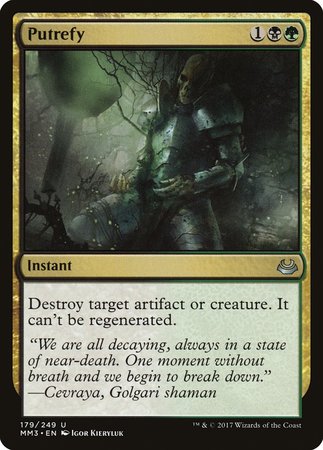 Putrefy [Modern Masters 2017] | GnG Games