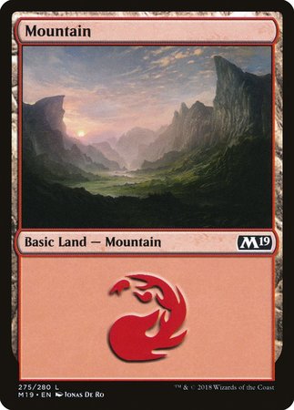 Mountain (275) [Core Set 2019] | GnG Games