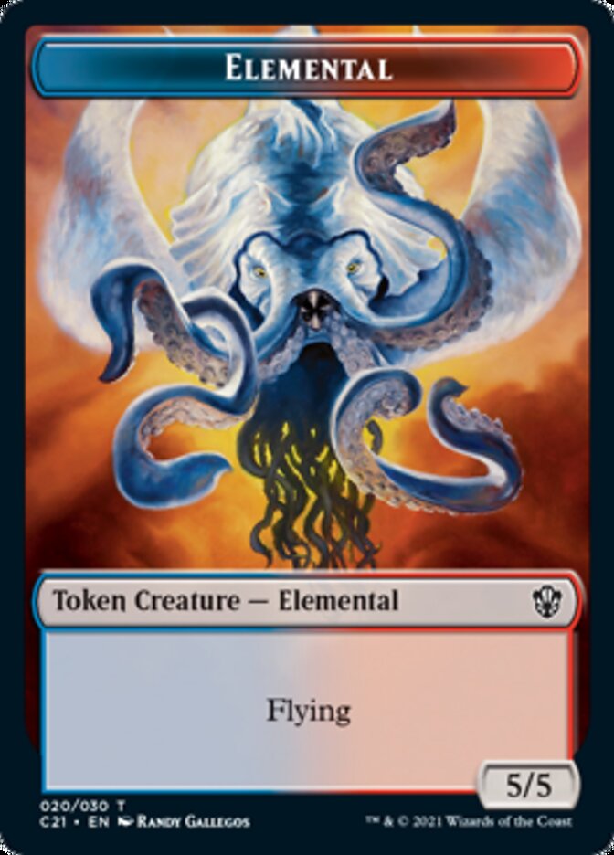 Elemental (020) // Copy Token [Commander 2021 Tokens] | GnG Games