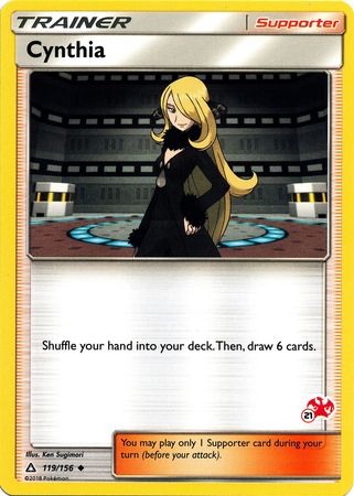 Cynthia (119/156) (Charizard Stamp #21) [Battle Academy 2020] | GnG Games