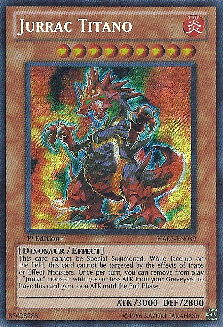 Jurrac Titano [HA03-EN039] Secret Rare | GnG Games