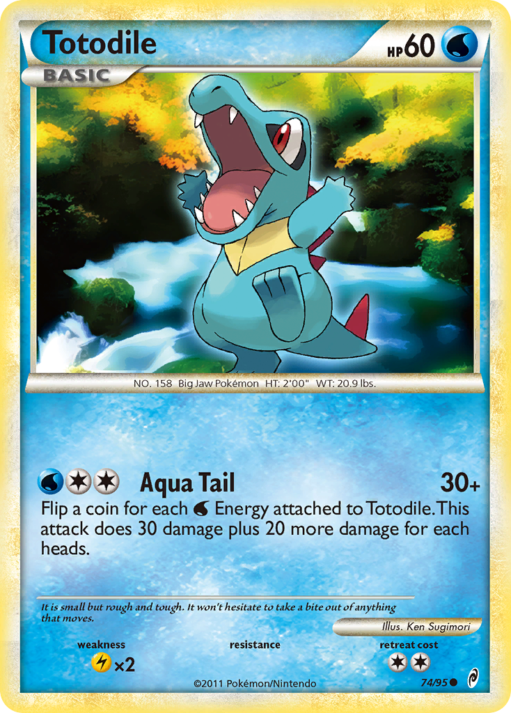 Totodile (74/95) [HeartGold & SoulSilver: Call of Legends] | GnG Games