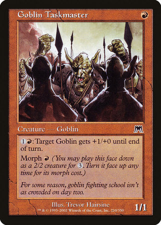 Goblin Taskmaster [Onslaught] | GnG Games