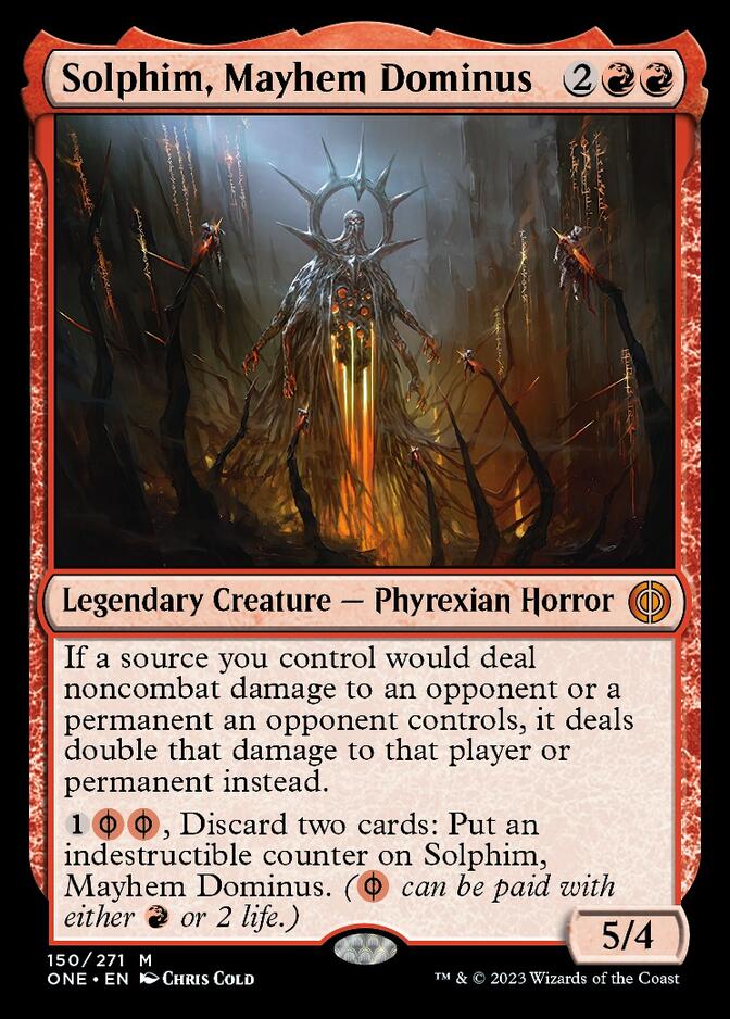 Solphim, Mayhem Dominus [Phyrexia: All Will Be One] | GnG Games