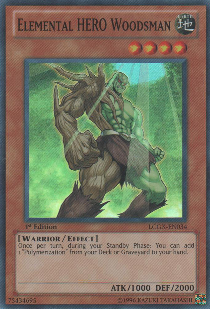 Elemental HERO Woodsman [LCGX-EN034] Super Rare | GnG Games