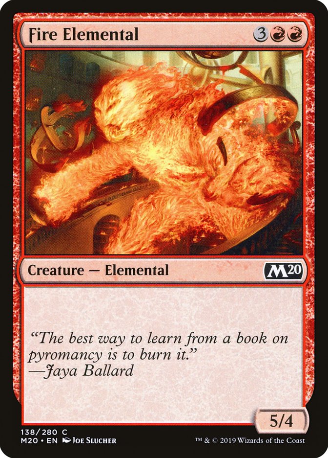 Fire Elemental [Core Set 2020] | GnG Games