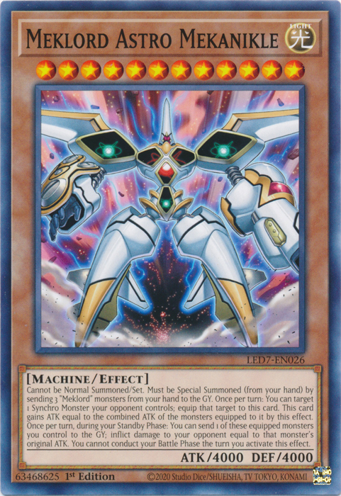 Meklord Astro Mekanikle [LED7-EN026] Common | GnG Games