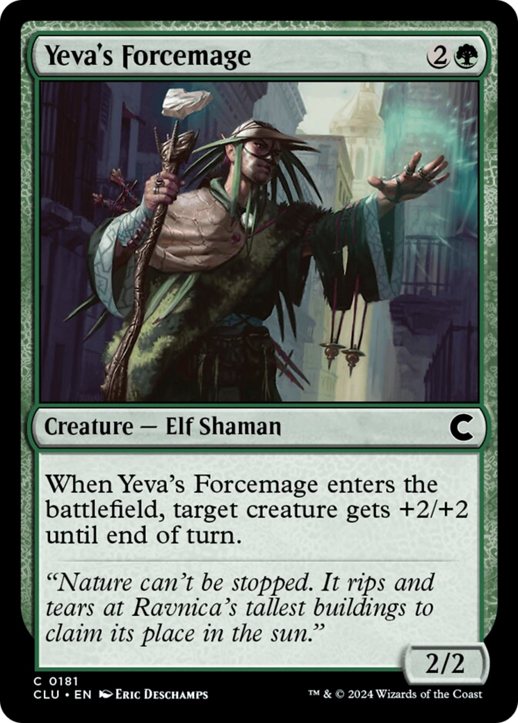 Yeva's Forcemage [Ravnica: Clue Edition] | GnG Games