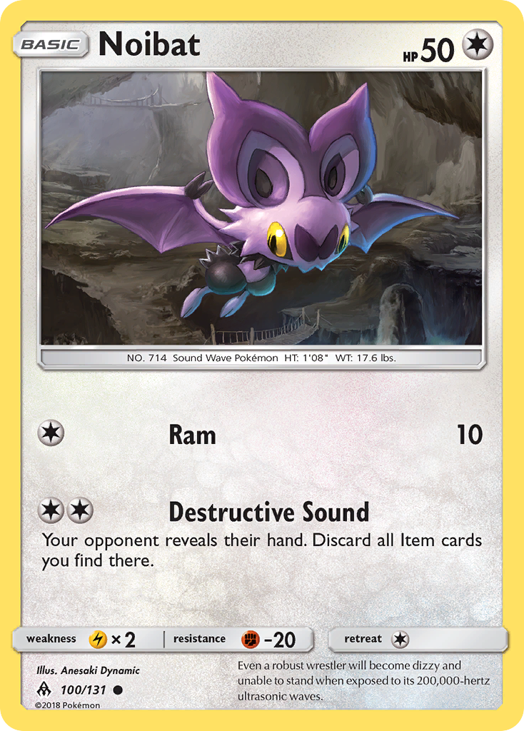 Noibat (100/131) [Sun & Moon: Forbidden Light] | GnG Games