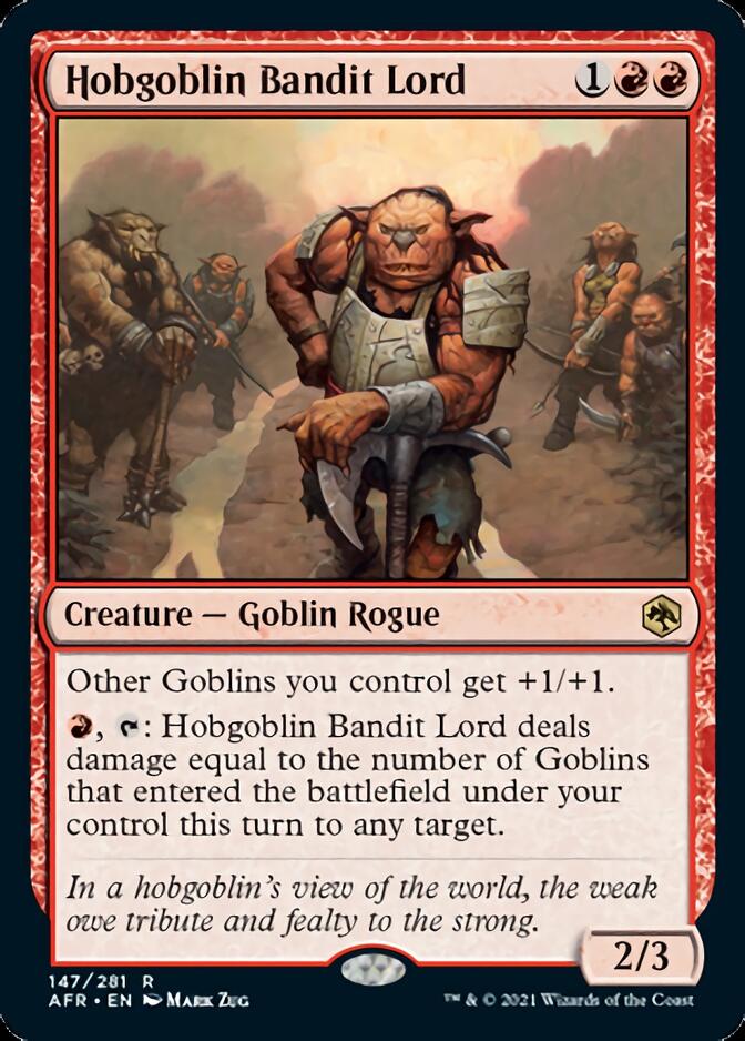 Hobgoblin Bandit Lord [Dungeons & Dragons: Adventures in the Forgotten Realms] | GnG Games