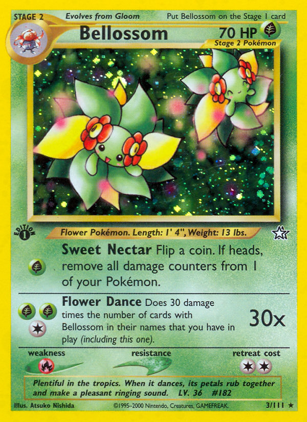 Bellossom (3/111) [Neo Genesis 1st Edition] | GnG Games