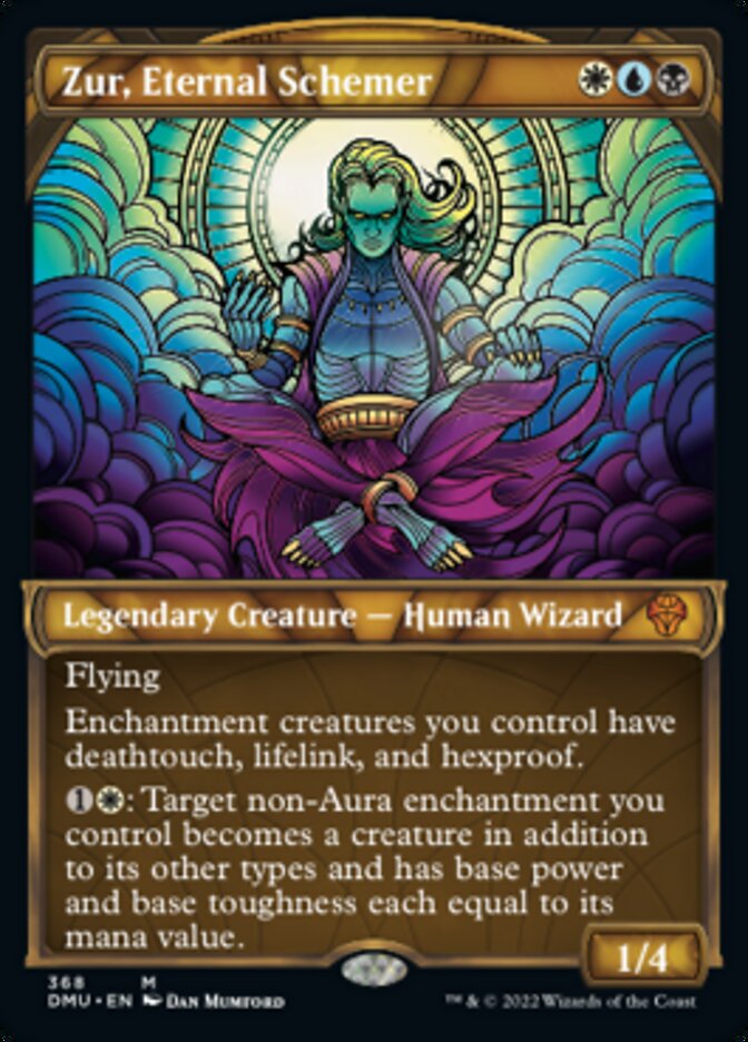 Zur, Eternal Schemer (Showcase Textured) [Dominaria United] | GnG Games