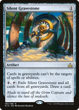 Silent Gravestone [Rivals of Ixalan] | GnG Games