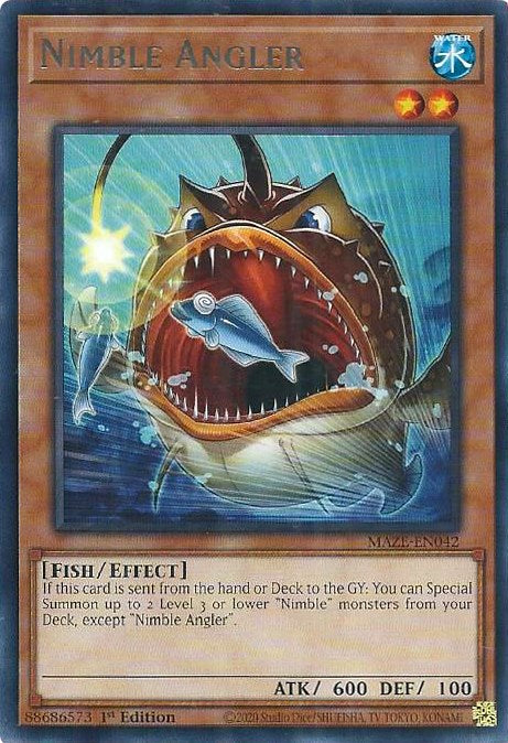 Nimble Angler [MAZE-EN042] Rare | GnG Games