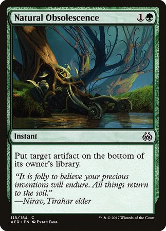 Natural Obsolescence [Aether Revolt] | GnG Games