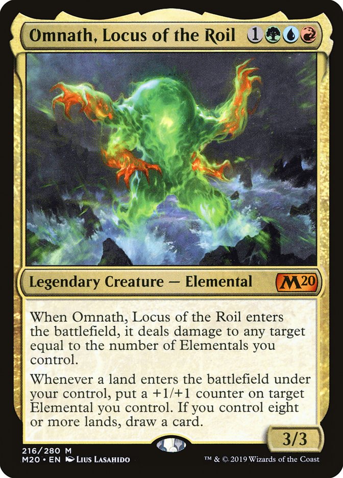 Omnath, Locus of the Roil [Core Set 2020] | GnG Games