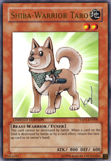 Shiba-Warrior Taro [YAP1-EN008] Ultra Rare | GnG Games