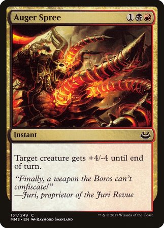 Auger Spree [Modern Masters 2017] | GnG Games