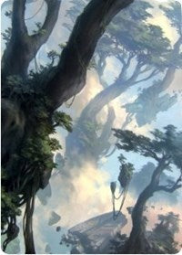 Forest 1 Art Card [Zendikar Rising Art Series] | GnG Games