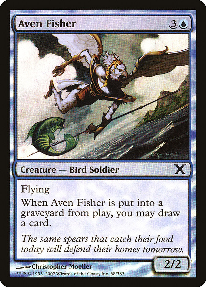 Aven Fisher (Premium Foil) [Tenth Edition] | GnG Games