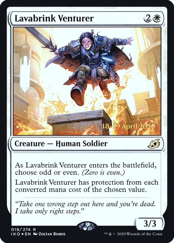 Lavabrink Venturer  [Ikoria: Lair of Behemoths Prerelease Promos] | GnG Games