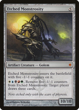 Etched Monstrosity [New Phyrexia] | GnG Games