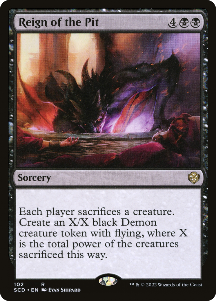 Reign of the Pit [Starter Commander Decks] | GnG Games