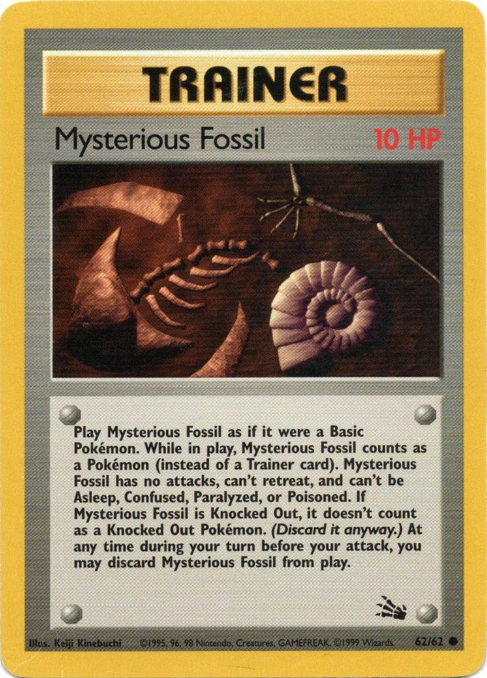 Mysterious Fossil (62/62) [Fossil Unlimited] | GnG Games