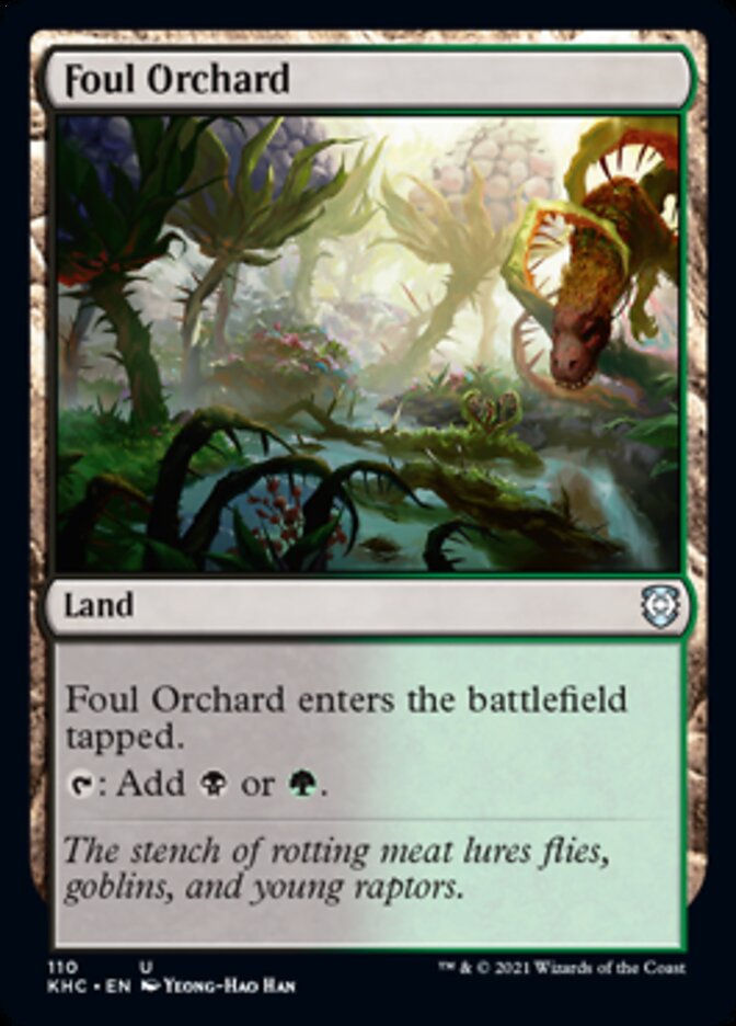 Foul Orchard [Kaldheim Commander] | GnG Games